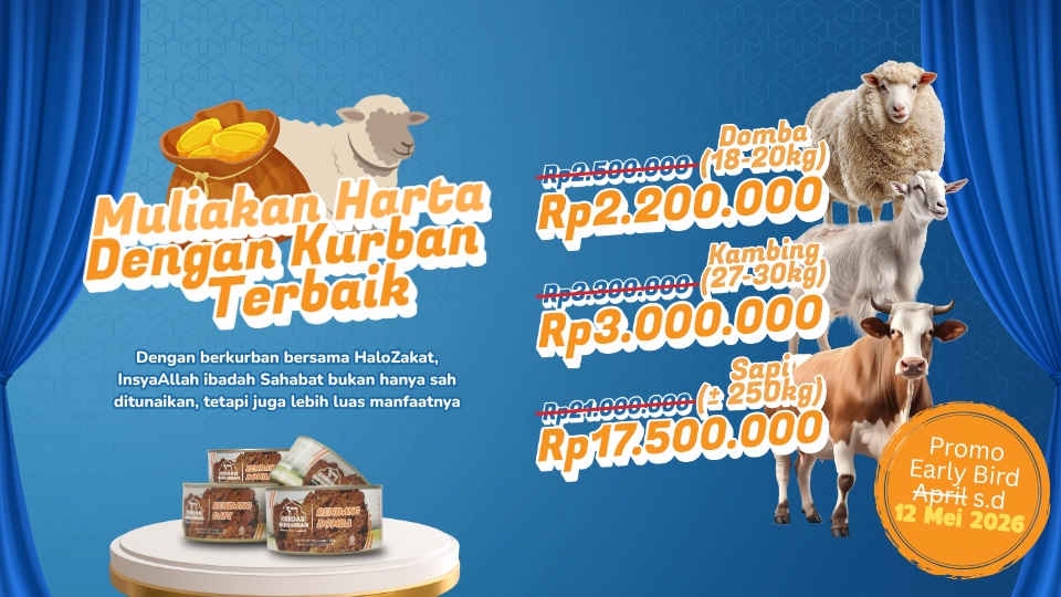 Kurban Berdampak 1447 H Berkah Menjangkau Lebih Luas